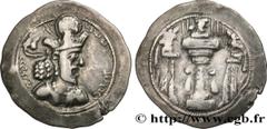Greek Coins SASANIAN - SASANIAN KINGDOM - SHAPUR II Type : Drachme  Date : c. 309-379  Mint name / Town : Atelier indéterminé  Metal : silver  Diameter : 28,5  mm Orientation dies : 3  h. Weight : 4,1