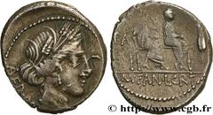 Roman coins CRITONIA Type : Denier  Date : 86 AC.  Mint name / Town : Rome  Metal : silver  Millesimal fineness : 950  ‰ Diameter : 20,5  mm Orientation dies : 6  h. Weight : 3,68  g. Rarity : R2  Obv