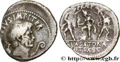 Roman coins SEXTUS POMPEY Type : Denier  Date : c. 42 AC.  Mint name / Town : Catane  Metal : silver  Millesimal fineness : 950  ‰ Diameter : 22  mm Orientation dies : 7  h. Weight : 3,71  g. Rarity :