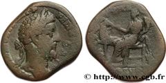Roman coins COMMODUS Type : Sesterce  Date : 186 - 189  Mint name / Town : Rome  Metal : bronze  Diameter : 32  mm Orientation dies : 6  h. Weight : 25,89  g. Rarity : R3  Obverse legend : M COMMODVS 