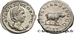 Roman coins OTACILIA SEVERA Type : Antoninien  Date : 248  Mint name / Town : Rome  Metal : billon  Millesimal fineness : 450  ‰ Diameter : 22  mm Orientation dies : 12  h. Weight : 4,40  g. Rarity : 