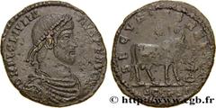 Roman coins JULIAN II THE PHILOSOPHER Type : Double maiorina, (GB, Æ 1)  Date : 362-363  Mint name / Town : Arles  Metal : copper  Diameter : 28  mm Orientation dies : 6  h. Weight : 8,40  g. Rarity :
