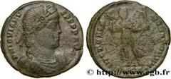 Roman coins JOVIAN Type : Double maiorina, (GB, Æ 1)  Date : 363-364  Mint name / Town : Thessalonique  Metal : copper  Diameter : 28,00  mm Orientation dies : 6  h. Weight : 7,19  g. Rarity : R2  Off