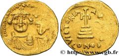 Byzantine coins HERACLIUS and HERACLIUS CONSTANTINE Type : Solidus  Date : 616-625  Mint name / Town : Constantinople  Metal : gold  Millesimal fineness : 1000  ‰ Diameter : 19,5  mm Orientation dies 