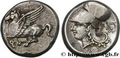 Greek Coins CORINTHIA - CORINTH Type : Statère  Date : c. 350-285 AC.  Mint name / Town : Corinthe, Corinthie  Metal : silver  Diameter : 20  mm Orientation dies : 3  h. Weight : 8,58  g. Rarity : R1 