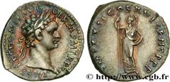 Roman coins DOMITIANUS Type : Denier  Date : 92-93  Mint name / Town : Rome  Metal : silver  Millesimal fineness : 900  ‰ Diameter : 18,5  mm Orientation dies : 6  h. Weight : 3,34  g. Rarity : R1  Ob