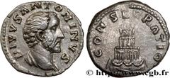 Roman coins DIVUS ANTONINUS PIUS Type : Denier  Date : 161  Mint name / Town : Rome  Metal : silver  Millesimal fineness : 800  ‰ Diameter : 16  mm Orientation dies : 6  h. Weight : 3,03  g. Rarity : 