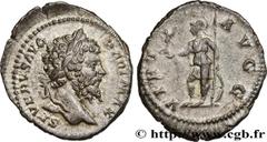Roman coins SEPTIMIUS SEVERUS Type : Denier  Date : 200  Mint name / Town : Rome  Metal : silver  Millesimal fineness : 550  ‰ Diameter : 20,5  mm Orientation dies : 7  h. Weight : 3,40  g. Officine :