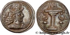 Greek Coins SASANIAN - SASANIAN KINGDOM - SHAPUR II Type : Drachme  Date : c. 320  Mint name / Town : Atelier indéterminé  Metal : silver  Diameter : 23  mm Orientation dies : 3  h. Weight : 4,27  g. 