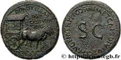 Roman coins DOMITILLA Type : Sesterce  Date : 80  Mint name / Town : Rome  Metal : copper  Diameter : 34,5  mm Orientation dies : 6  h. Weight : 24,92  g. Rarity : R3  Obverse legend : DOMITILLAE / IM