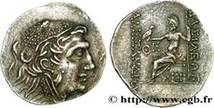 THRACE - ODESSUS(IIe - Ier siècles avant J.-C.)Monnayage au nom et au type d'Alexandre le Grand Tétradrachme N° v38_0092    Date : c. 100-50 AC. Nom de l'atelier : Odessos Métal : argent Diamètre : 34