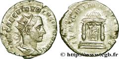 VOLUSIEN(06/251-06/253)Caius Vibius Afinius Gallus Vendumnianus VolusianusAuguste(11/251-05/253) Antoninien N° v38_0822    Date : 252 Nom de l'atelier : Rome Métal : billon Diamètre : 21,5mm Axe des c