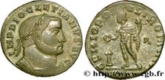 DIOCLETIEN(20/11/284-1/05/305)Caius Aurelius Valerius DiocletianusAuguste (20/11/284-1/05/305) Follis ou nummus N° v38_1126    Date : 300 - mi 304 Nom de l'atelier : Lyonnaise, Lyon Métal : cuivre Dia