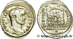 CONSTANCE Ier CHLORE(1/03/293-25/07/306)Flavius Valerius ConstantiusCésar(1/03/293-1/05/305) Argenteus N° v38_1148    Date : 295-297 Nom de l'atelier : Rome Métal : argent Diamètre : 20,5mm Axe des co