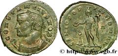 CONSTANCE Ier CHLORE(1/03/293-25/07/306)Flavius Valerius ConstantiusCésar(1/03/293-1/05/305) Follis ou nummus N° v38_1149    Date : 302-304 Nom de l'atelier : Lyonnaise, Lyon Métal : cuivre Diamètre :