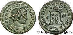 CONSTANTIN Ier LE GRAND(25/07/306-22/05/337)Flavius Valerius ConstantinusAuguste (25/12/307-22/05/337) Centenionalis ou nummus N° v38_1199    Date : 321-322 Nom de l'atelier : Lyonnaise, Lyon Métal : 