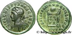 CRISPUS(1/04/317-09/326)Flavius Julius CrispusCésar(317-326) Centenionalis ou nummus N° v38_1247    Date : 321-322 Nom de l'atelier : Belgique, Trèves Métal : cuivre Diamètre : 19,5mm Axe des coins : 