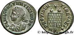 CONSTANCE II(8/11/324-3/11/361)Flavius Julius Valerius ConstantiusCésar(8/11/324-9/09/337) Centenionalis ou nummus N° v38_1280    Date : 326-327 Nom de l'atelier : Bithynie, Nicomédie Métal : cuivre D