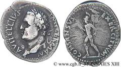 VITELLIUS(2/01-20/12/69)Aulus Vitellius Denier N° v13_0174    Date : c. 05-07/69 Nom de l'atelier : Espagne, Tarraconaise, Tarraco, Tarragone Métal : argent Diamètre : 19mm Axe des coins : 6h. Poids :