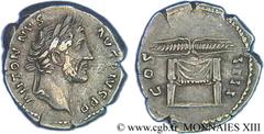 ANTONIN LE PIEUX(25/02/138-7/03/161)Titus Aurelius Fulvus Boionius Arrius AntoninusAuguste(10/07/138-7/03/161) Denier N° v13_0292    Date : 146 Nom de l'atelier : Rome Métal : argent Diamètre : 18,5mm