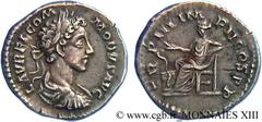 COMMODE(166-31/12/192)Lucius Aurelius CommodusCo-empereur avec Marc-Aurèle(176-180) Denier N° v13_0352    Date : 178 Nom de l'atelier : Rome Métal : argent Diamètre : 18mm Axe des coins : 6h. Poids : 