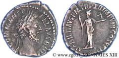 COMMODE(166-31/12/192)Lucius Aurelius CommodusAuguste(17/03/180-31/12/192) Denier N° v13_0358    Date : 187 Nom de l'atelier : Rome Métal : argent Diamètre : 18mm Axe des coins : 12h. Poids : 2,98g. D