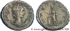 JULIA MAESA(+223 ou 226)Julia MوsaSœur de Julia Domna, mère de Julia Soémias et de Julia Mamée, grand-mère d'Elagabal et d'Alexandre Sévère - Augusta(218-223/226) Antoninien N° v13_0516    Date : 218-