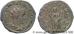 TREBONIEN GALLE(06/251-06/253)Caius Vibius Trebonianus Gallus Antoninien N° v13_0655    Date : 252 Nom de l'atelier : Rome Métal : billon Diamètre : 20mm Axe des coins : 6h. Poids : 3,10g. Etat de con