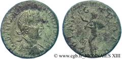 TREBONIEN GALLE(06/251-06/253)Caius Vibius Trebonianus Gallus 2 assaria, (MB, ئ 21) N° v13_0666    Date : 251-253 Nom de l'atelier : Troade, Alexandria, Alexandrie Métal : cuivre Diamètre : 21mm Axe d
