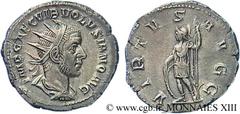 VOLUSIEN(06/251-06/253)Caius Vibius Afinius Gallus Vendumnianus VolusianusAuguste(11/251-05/253) Antoninien N° v13_0668    Date : 252 Nom de l'atelier : Rome Métal : billon Diamètre : 21,5mm Axe des c