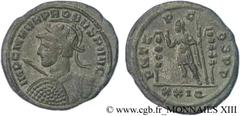 PROBUS(06-07/276-09/282)Marcus Aurelius Probus Aurelianus N° v13_0913    Date : 276 Nom de l'atelier : Mysie, Cyzique Métal : billon Diamètre : 22,5mm Axe des coins : 5h. Poids : 3,28g. Degré de raret