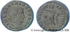 LICINIUS Ier(11/08/308-09/324)Valerius Licinianus Licinius Follis ou nummus N° v13_1123    Date : 314-315 Nom de l'atelier : Emilie, Ticinum Métal : cuivre Diamètre : 18,5mm Axe des coins : 12h. Poids