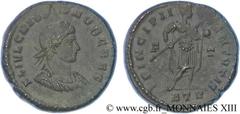 CRISPUS(1/04/317-09/326)Flavius Julius CrispusCésar(317-326) Follis ou nummus N° v13_1228    Date : 317-318 Nom de l'atelier : Belgique, Trèves Métal : cuivre Diamètre : 19,5mm Axe des coins : 12h. Po