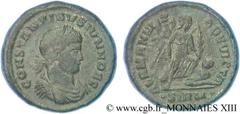 CONSTANTIN II(1/03/317-04/340)Flavius Claudius Julius ConstantinusCésar(1/03/317-9/09/337) Centenionalis ou Nummus N° v13_1260    Date : 324-325 Nom de l'atelier : Pannonie, Sirmium Métal : cuivre Dia