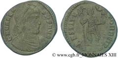 VALENS(28/03/364-9/08/378)Flavius Valens Demi-maiorina ou nummus, (ئ 3) N° v13_1358    Date : 364-365 Nom de l'atelier : Macédoine, Thessalonique Métal : cuivre Diamètre : 19mm Axe des coins : 12h. Po