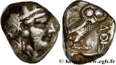 Greek Coins ATTICA - ATHENS Type : Tétradrachme  Date : c. 350 - 323/294 AC.  Mint name / Town : Athènes, Attique  Metal : silver  Diameter : 23  mm Orientation dies : 7  h. Weight : 16,07  g. Rarity 