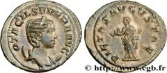 Roman coins OTACILIA SEVERA Type : Antoninien  Date : 249  Mint name / Town : Rome  Metal : billon  Millesimal fineness : 450  ‰ Diameter : 22,5  mm Orientation dies : 6  h. Weight : 5,14  g. Officine