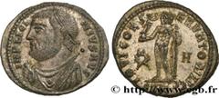 Roman coins LICINIUS I Type : Follis ou nummus  Date : 317-318  Mint name / Town : Cyzique  Metal : copper  Diameter : 18,5  mm Orientation dies : 6  h. Weight : 2,78  g. Officine : 8e  Obverse legend