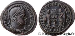 Roman coins CONSTANTINE I THE GREAT Type : Centenionalis ou nummus  Date : 319-320  Mint name / Town : Siscia  Metal : copper  Diameter : 20  mm Orientation dies : 12  h. Weight : 3,12  g. Rarity : R2