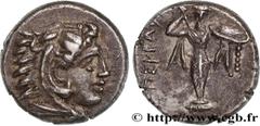 Greek Coins MYSIA - PERGAMON Type : Diobole  Date : c. 310-284 AC  Mint name / Town : Pergame, Mysie  Metal : silver  Diameter : 10,5  mm Orientation dies : 11  h. Weight : 1,33  g. Rarity : R1  Obver