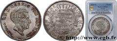 World coins GERMANY - KINGDOM OF SAXONY - ANTHONY Type : 1 Thaler   Date : 1836  Mint name / Town : Dresde  Quantity minted : -  Metal : silver  Millesimal fineness : 833  ‰ Diameter : 37  mm Orientat