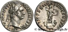 Roman coins DOMITIANUS Type : Denier  Date : 92-93  Mint name / Town : Rome  Metal : silver  Millesimal fineness : 900  ‰ Diameter : 18,5  mm Orientation dies : 7  h. Weight : 3,39  g. Obverse legend 