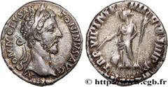 Roman coins COMMODUS Type : Denier  Date : 181-182  Mint name / Town : Rome  Metal : silver  Diameter : 18,5  mm Orientation dies : 12  h. Weight : 3,47  g. Rarity : R1  Officine : 5e  Obverse legend 