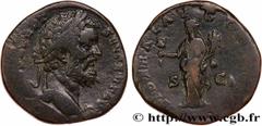 Roman coins SEPTIMIUS SEVERUS Type : Sesterce  Date : 193  Mint name / Town : Rome  Metal : copper  Diameter : 30  mm Orientation dies : 12  h. Weight : 22,49  g. Rarity : R1  Obverse legend : IMP CAE