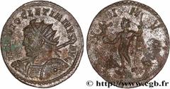 Roman coins DIOCLETIAN Type : Aurelianus  Date : printemps 290 - 291  Mint name / Town : Lyon   Metal : billon  Millesimal fineness : 50  ‰ Diameter : 23,5  mm Orientation dies : 6  h. Weight : 2,76  