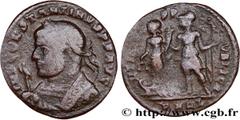 Roman coins CONSTANTINE I THE GREAT Type : Follis ou nummus  Date : 313-314  Mint name / Town : Arles  Metal : copper  Diameter : 20  mm Orientation dies : 5  h. Weight : 2,04  g. Rarity : R2  Officin
