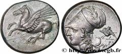 Greek Coins CORINTHIA - CORINTH Type : Statère  Date : c. 330 AC.  Mint name / Town : Corinthe, Corinthie  Metal : silver  Diameter : 19,5  mm Orientation dies : 9  h. Weight : 8,64  g. Rarity : R1  O