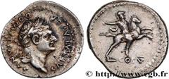 Roman coins DOMITIANUS Type : Denier  Date : 77   Mint name / Town : Rome  Metal : silver  Millesimal fineness : 800  ‰ Diameter : 18  mm Orientation dies : 6  h. Weight : 3,27  g. Rarity : R1  Obvers