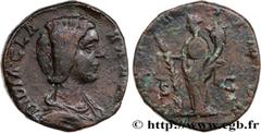 Roman coins DIDIA CLARA Type : Sesterce  Date : 04-06/193  Date : 193  Mint name / Town : Rome  Metal : copper  Diameter : 27,5  mm Orientation dies : 6  h. Weight : 17,98  g. Rarity : R3  Officine : 