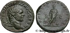 Roman coins CARACALLA Type : As  Date : 215  Mint name / Town : Rome  Metal : copper  Diameter : 24,5  mm Orientation dies : 6  h. Weight : 10,58  g. Rarity : R1  Officine : 2e  Obverse legend : ANTON